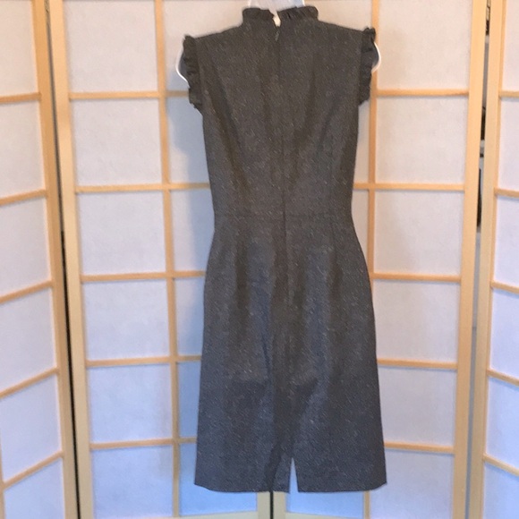 Rebecca Taylor Ruffled Herringbone Dress - Picture 8 of 11